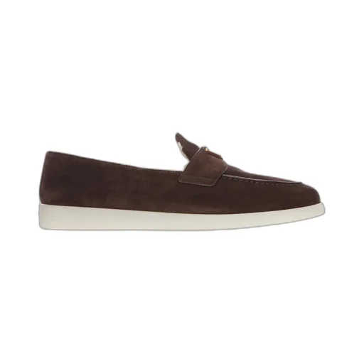 Logo Plaque Slip-On Loafers
