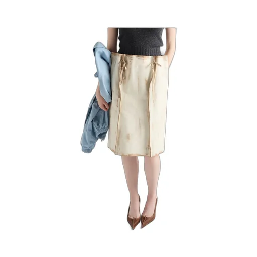 A-Line Midi Skirt
