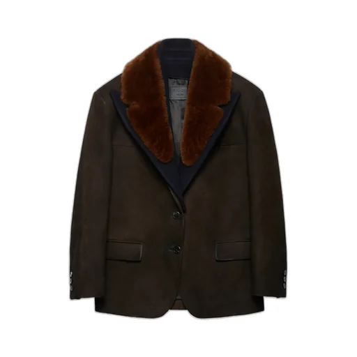 Single-Breasted Tailored Blazer