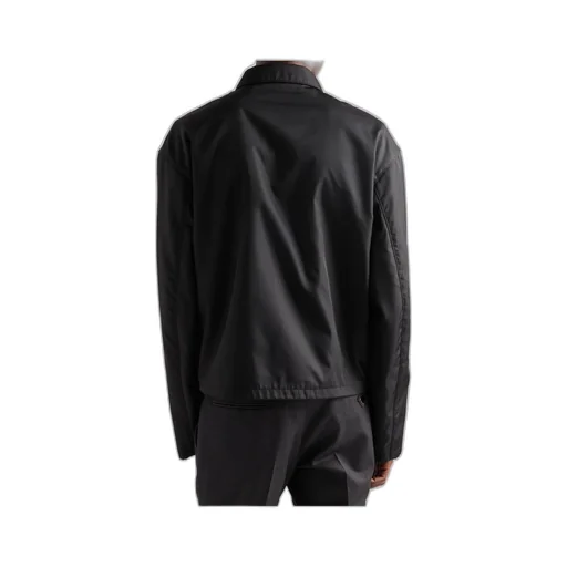 Triangle-Patch Zipped Jacket