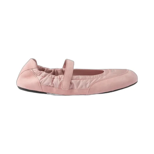 Round-Toe Mary Jane Ballerinas