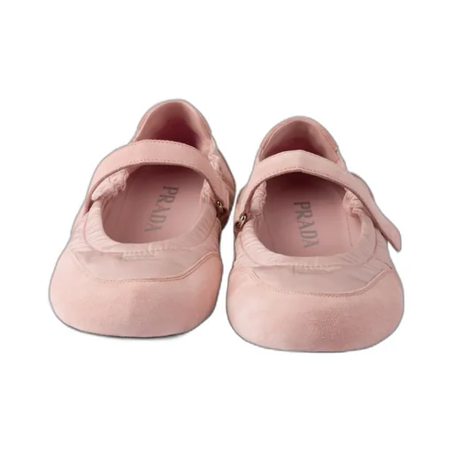 Round-Toe Mary Jane Ballerinas