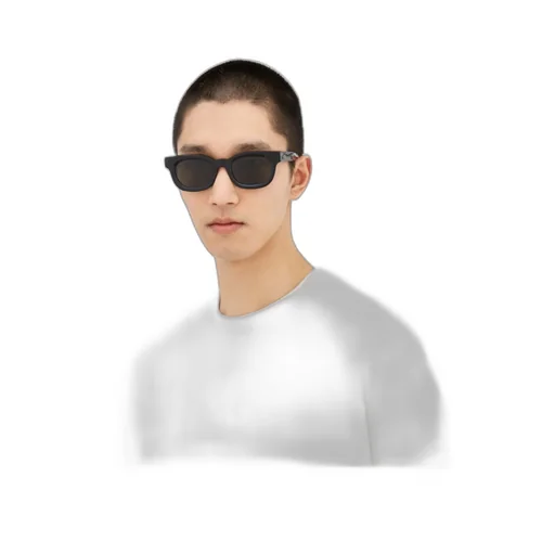 Logo-Lettering Square-Frame Sunglasses
