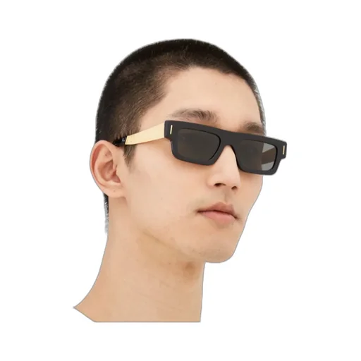 Francis Slim Square-Frame Sunglasses