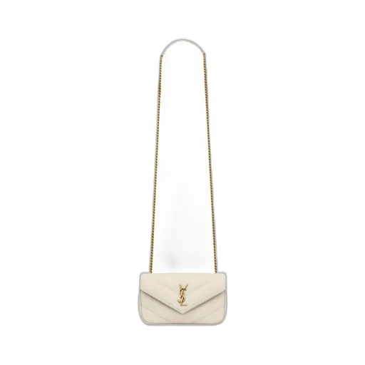 Loulou Logo Plaque Mini Shoulder Bag