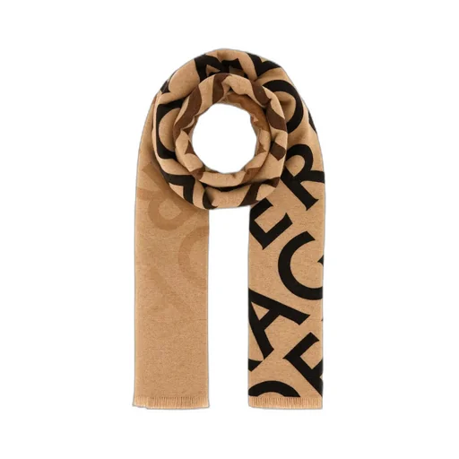 Allover Logo Jacquard Scarf