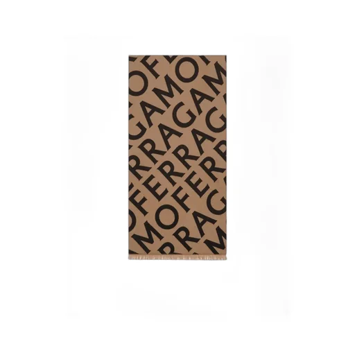 Allover Logo Jacquard Scarf