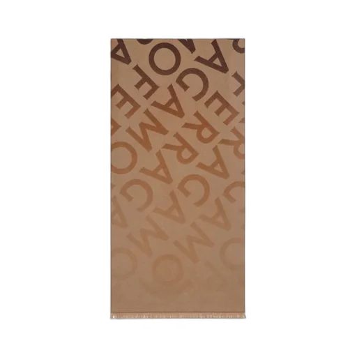 Allover Logo Jacquard Scarf