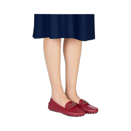 Gancini Plaque Moccasins