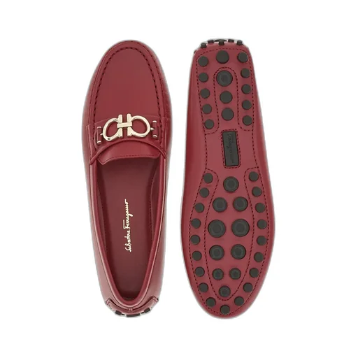 Gancini Plaque Moccasins