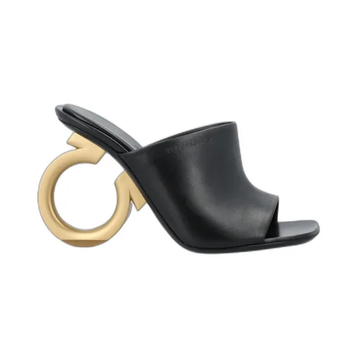 Elina Sculpted Heeled Mules