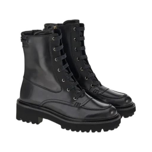 Lacing Ankle Boots