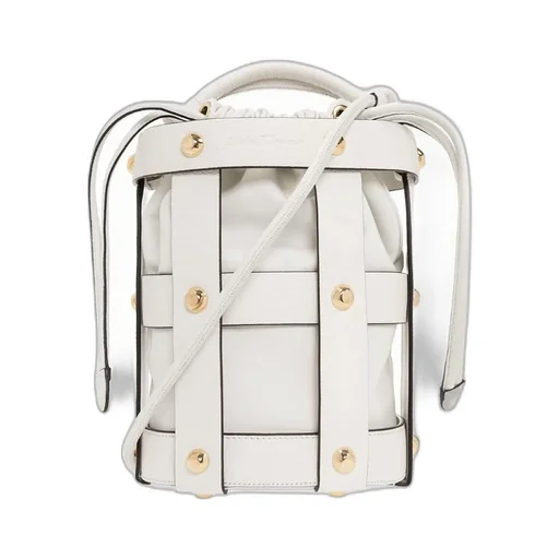 Stud Detailed Cage Bag