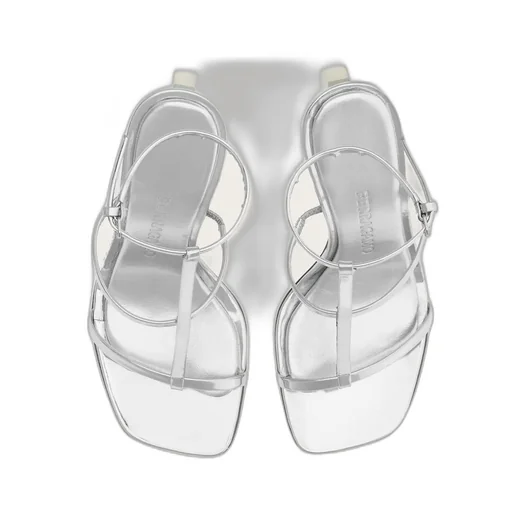 Square Toe Heeled Sandals