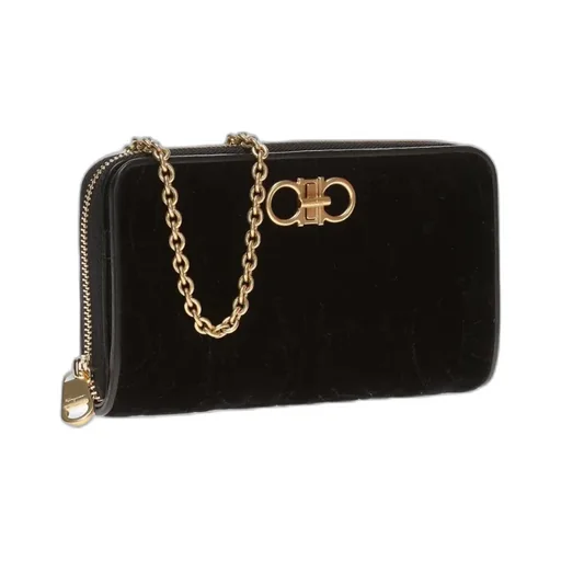 Logo Embossed Shoulder Bag