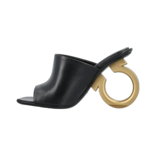 Elina Sculpted Heeled Mules