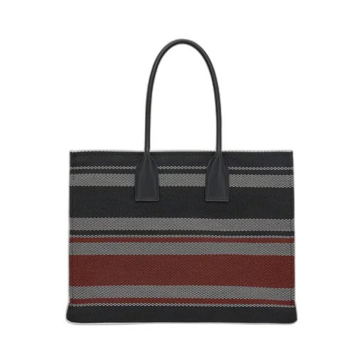 Logo Jacquard Signature Tote Bag