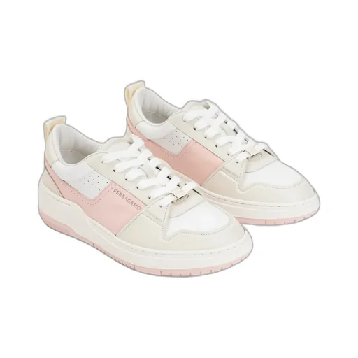 Logo Printed Lace-Up Sneakers