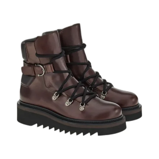 Lace-Up Hiking Boots