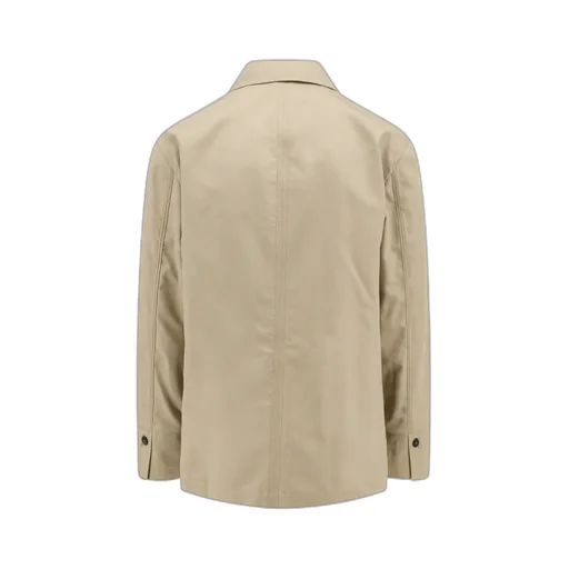 Logo Patch Long-Sleeved Jacket
