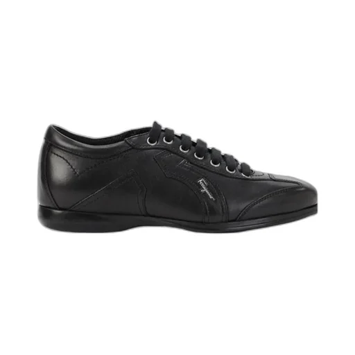 Logo-Lacing Casual Sneakers