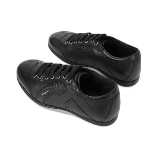 Logo-Lacing Casual Sneakers