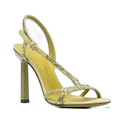 Gancini Rhinestone Embellished Sandals