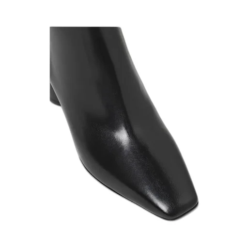 Pointed Toe Buckle Boots