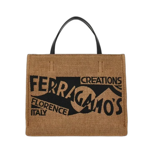 Logo Jacquard Tote Bag