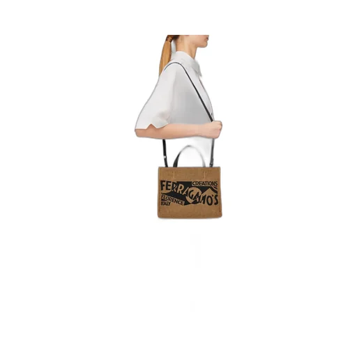 Logo Jacquard Tote Bag