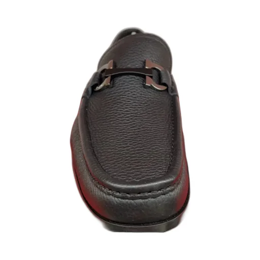 Gancini Plaque Moccasin Loafers