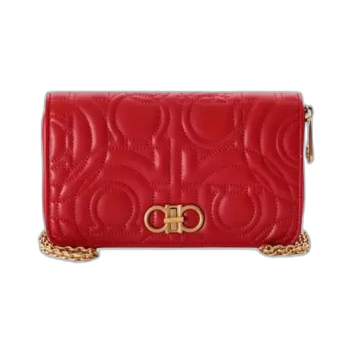 Embossed Chain Wallet