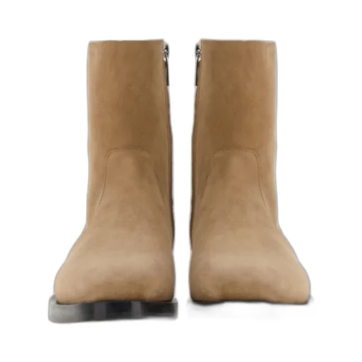 Side-Zip Ankle Boots