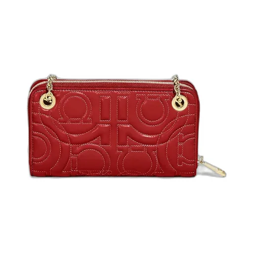 Embossed Chain Wallet