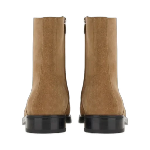 Side-Zip Ankle Boots
