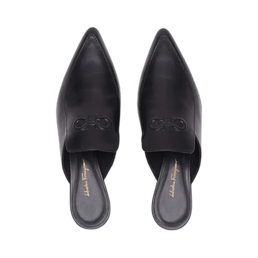 Logo Pointed Muller Shoes