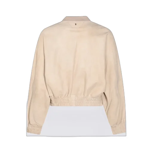Zip-Up Leather Jacket
