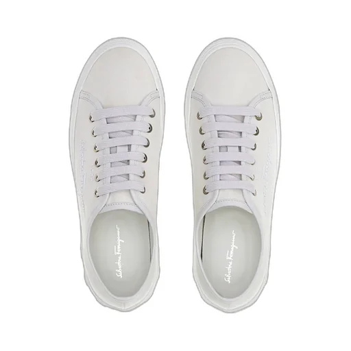 Logo Embossed Low-Top Sneakers