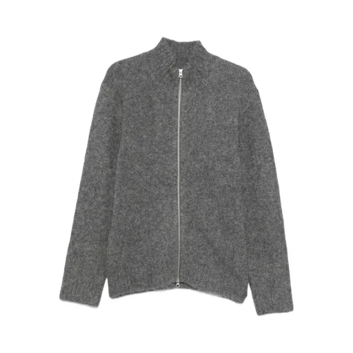 Zipper Long-Sleeved Sweater