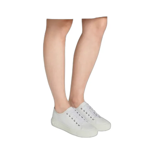 Logo Embossed Low-Top Sneakers