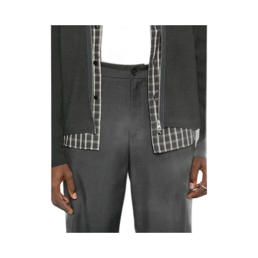 Straight-Leg Casual Pants