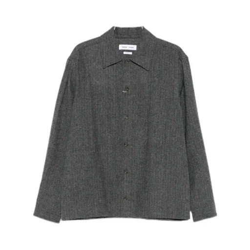 Button-Down Long-Sleeved Shirt