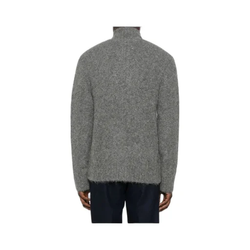Zipper Long-Sleeved Sweater