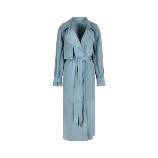 Tied Waist Trench Coat