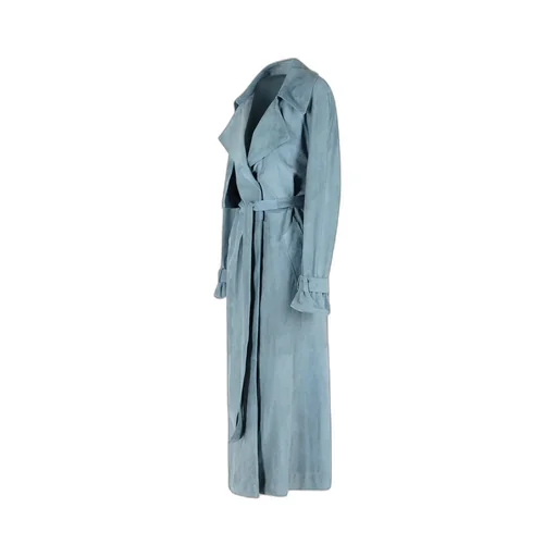Tied Waist Trench Coat