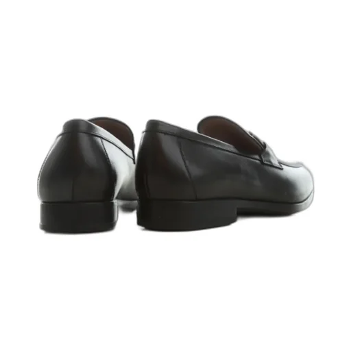 Gancini-Trim Leather Moccasins