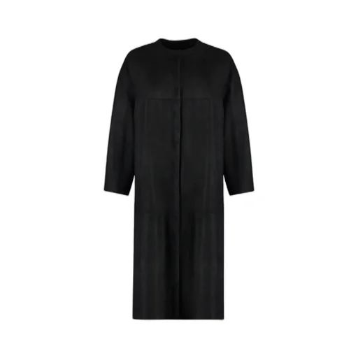 Rear Slit Leather Jacket