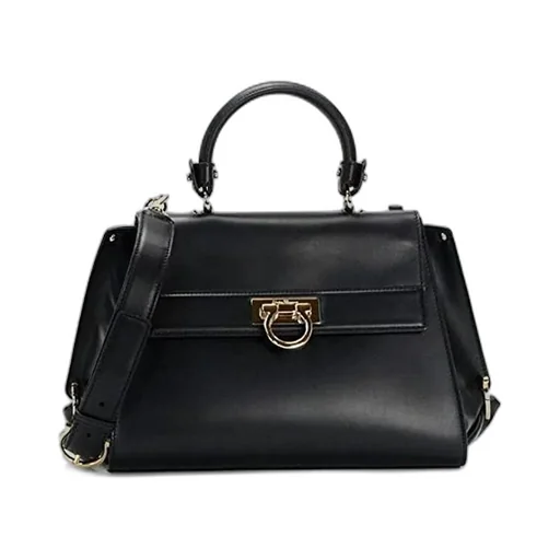 Logo Flip Shoulder Bag