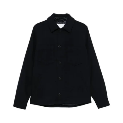 Button-Down Long-Sleeved Casual Jacket