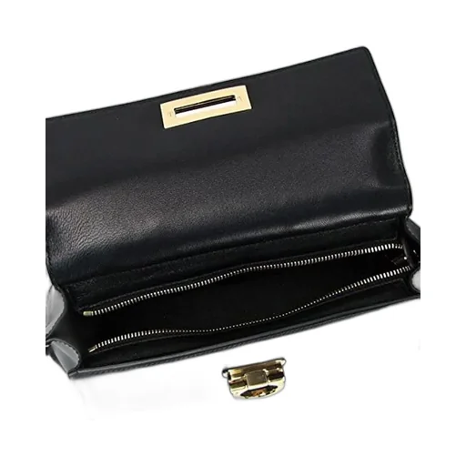 Logo Flip Shoulder Bag